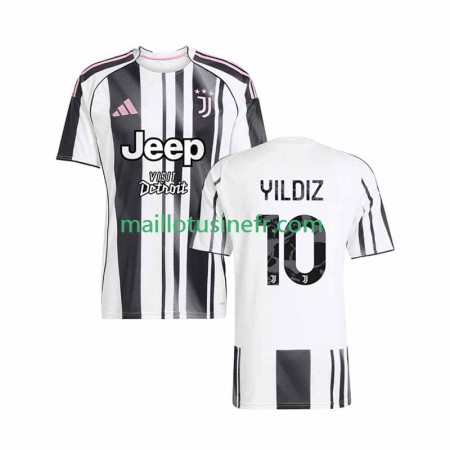 Maillot de Foot Juventus Kenan Yildiz 10 Domicile 2025-26 Maillot de Foot Juventus Kenan Yildiz 10 Domicile 2025-26